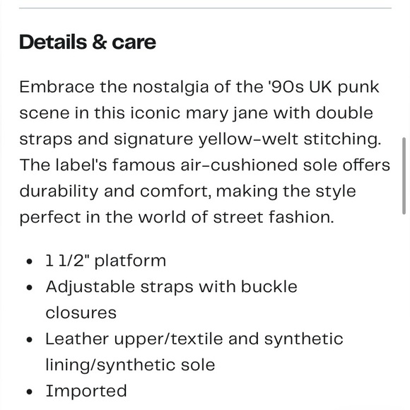 Dr. Martens 8065 II Bex Smooth Leather Platform Mary Jane Shoes - Picture 8 of 8